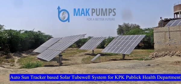 Auto Sun Tracker based Solar Tubewell System for KPK Public Health Department