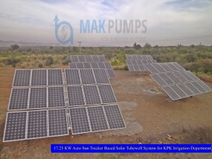 17.25 KW Auto Sun Tracker based Solar Tubewell System for KPK Irrigation Department